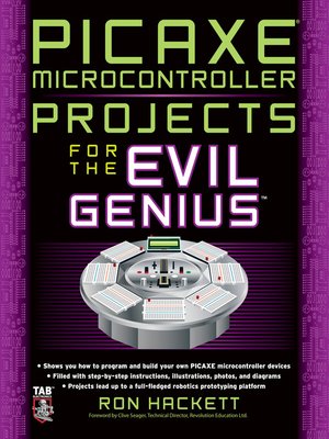 cover image of PICAXE Microcontroller Projects for the Evil Genius